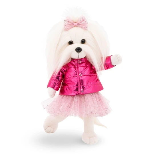 Lucky Doggy Set oblečení pro pejska Pink Jacket Orange Toys