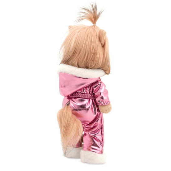 Lucky Doggy Plyšový pejsek Yorkšírka – Yoyo Mountain Stroll Orange Toys