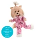 Lucky Doggy Plyšový pejsek Yorkšírka – Yoyo Mountain Stroll Orange Toys