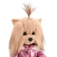 Lucky Doggy Plyšový pejsek Yorkšírka – Yoyo Mountain Stroll Orange Toys