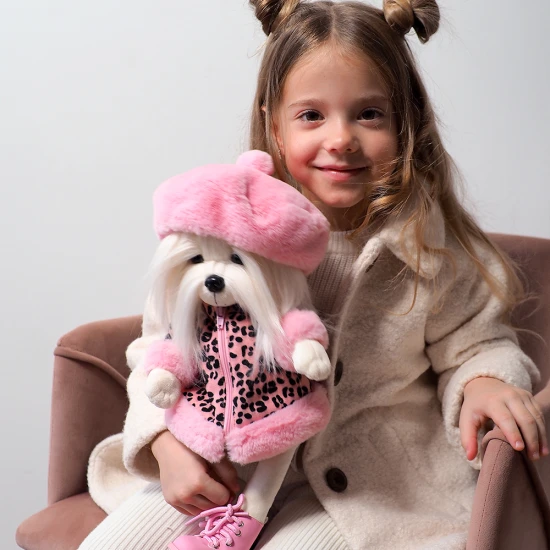 Lucky Doggy Plyšový pejsek Maltézská fenka - Mimi Mon Amour Orange Toys