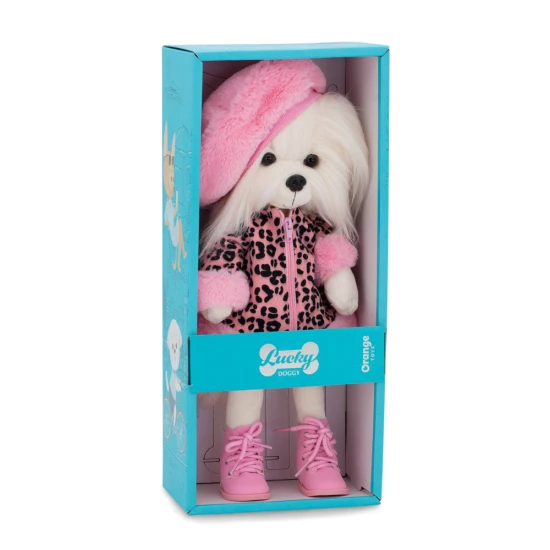 Lucky Doggy Plyšový pejsek Maltézská fenka - Mimi Mon Amour Orange Toys