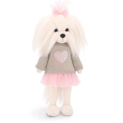 Lucky Doggy Plyšový pejsek Maltézská fenka - Mimi Pink Heart