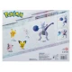 Orbico Pokemon sada 5 figurek (Pikachu, Pichu, Mew, Jigglypuff, & Mewtwo)