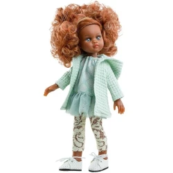 Oblečení pro panenky 32 cm Zelený kabátek Oblečení pro panenky 32 cm Zelený kabátek