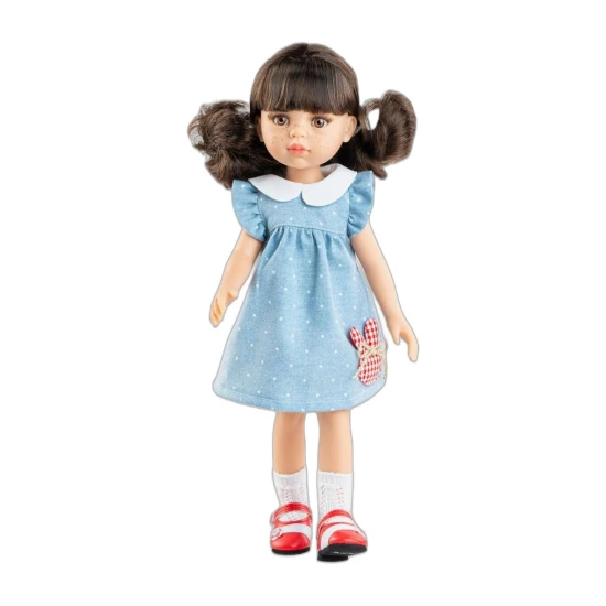 Paola Reina Panenka Carol v puntíkovaných šatech 32 cm
