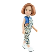 Oblečení pro panenky 32 cm Overal Leopard