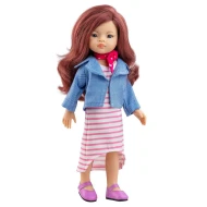 Oblečení pro panenku Roxana s riflovou bundou 32 cm