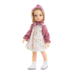 Oblečení pro panenku Carla s růžovým svetříkem 32 cm