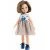 Oblečení pro panenky 32 cm Šaty s mašlí