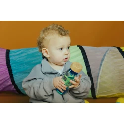 Petit Boum, Senzorická lahvička, dvoufázová MOVE Spirála modrá