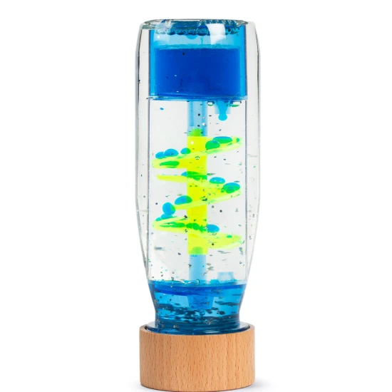 Senzorická lahvička MOVE Spiral Blue