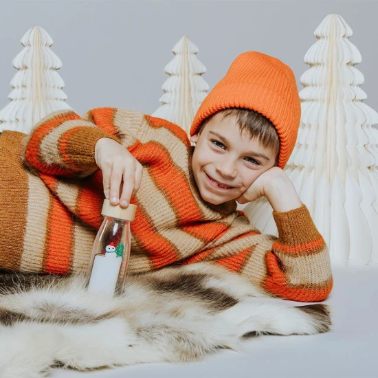 Senzorická lahvička Snowman