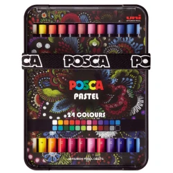 Voskové pastely POSCA 24 ks Voskové pastely POSCA 24 ks