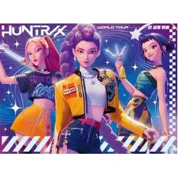 Ravensburger Puzzle K-Pop: Lovkyně démonů: Světové turné 150 dílků