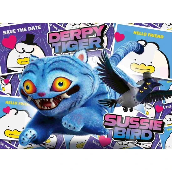 Ravensburger Puzzle K-Pop: Lovkyně démonů: Derpy a Sussie 100 dílků Ravensburger Puzzle K-Pop: Lovkyně démonů: Derpy a Sussie 100 dílků