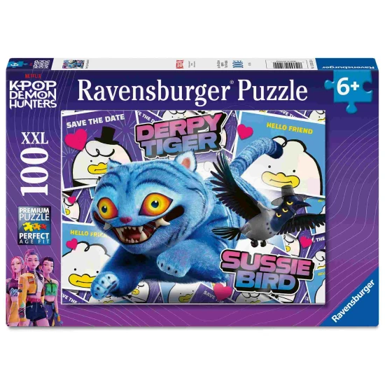 Ravensburger Puzzle K-Pop: Lovkyně démonů: Derpy a Sussie 100 dílků Ravensburger Puzzle K-Pop: Lovkyně démonů: Derpy a Sussie 100 dílků