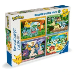 Pokémon puzzle 4x100 dílků