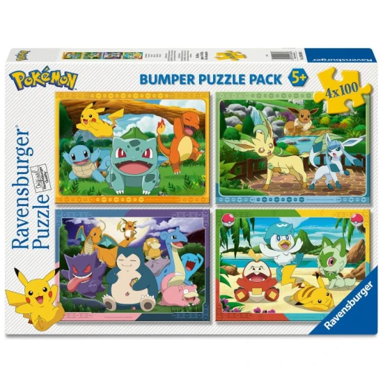 Ravensburger Pokémon 4x100 dílků
