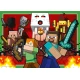 Puzzle Minecraft 4x100 dílků Puzzle Minecraft 4x100 dílků – Ravensburger 24120042907