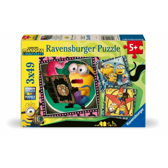 Ravensburger Puzzle Mimoni 3 3x49 dílků