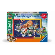 Ravensburger Puzzle Tlapková Patrola: Dinosauří film 2x12 dílků