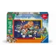Ravensburger Puzzle Tlapková Patrola: Dinosauří film 2x12 dílků