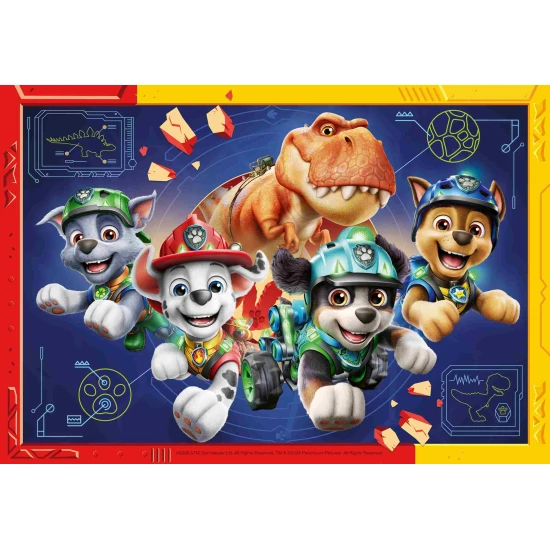 Ravensburger Puzzle Tlapková Patrola: Dinosauří film 2x12 dílků