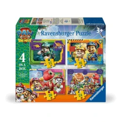 Puzzle Tlapková patrola Dinosauří film 4 v 1