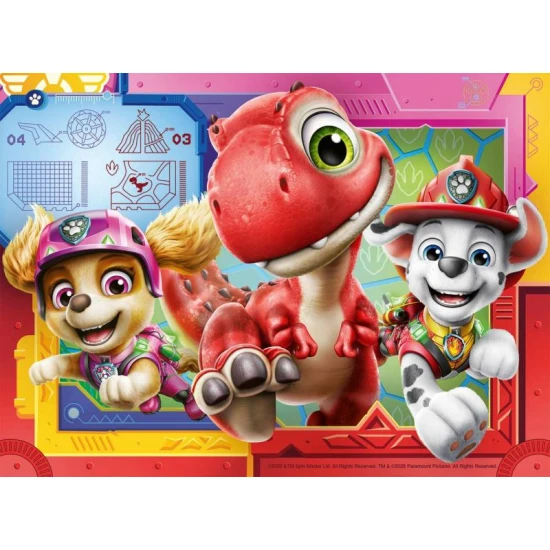 Ravensburger Tlapková patrola: Dinosaurí film 4 v 1