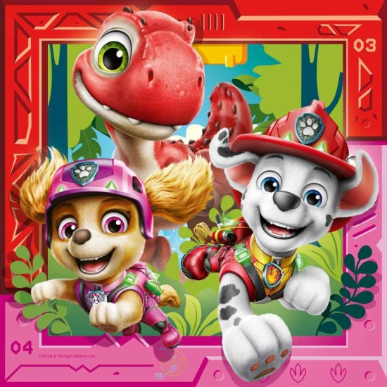 Ravensburger Labková patrola: Dinosaurí film 3x49 dielikov
