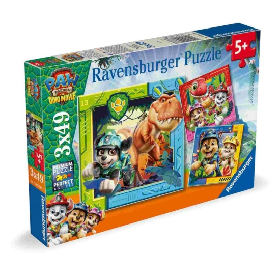 Ravensburger Labková patrola: Dinosaurí film 3x49 dielikov