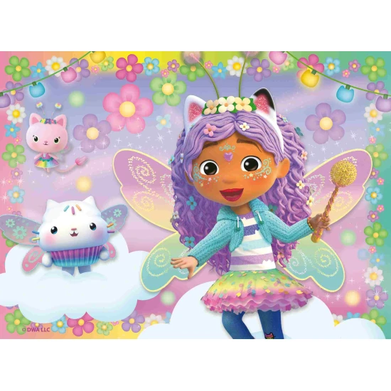 Puzzle Gabby's Dollhouse 4 v 1