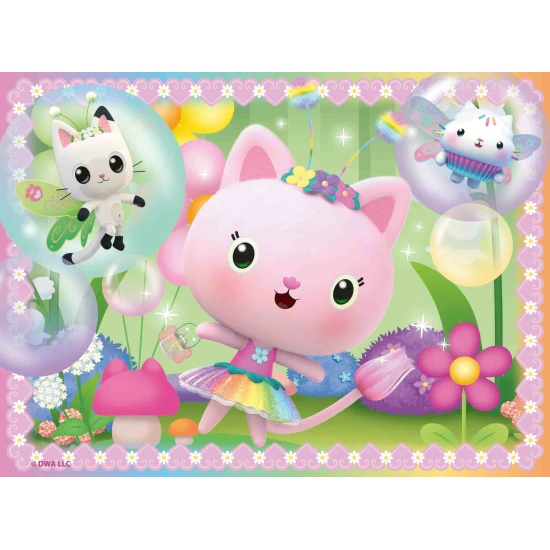 Puzzle Gabby's Dollhouse 4 v 1