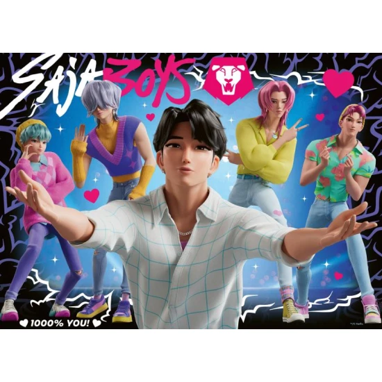 Puzzle K-POP Demon Hunters 4x100 ks