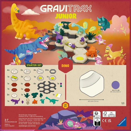 Ravensburger GraviTrax Junior Dinosauři Startovní sada S
