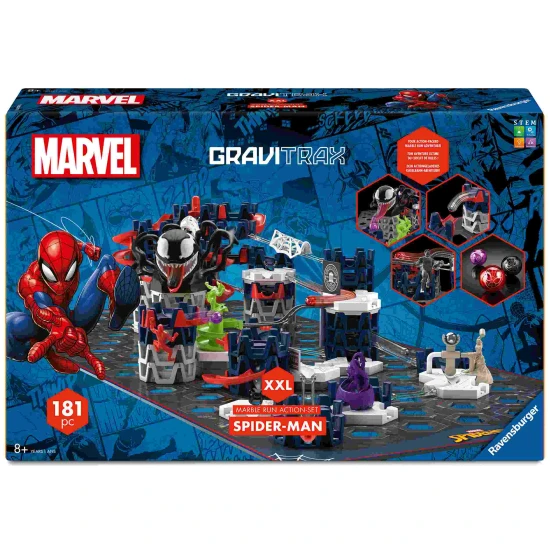 Ravensburger GraviTrax Spiderman Startovní sada XXL Ravensburger GraviTrax Spiderman Startovní sada XXL