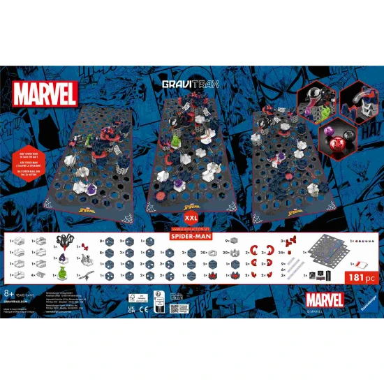 Ravensburger GraviTrax Spiderman Startovní sada XXL Ravensburger GraviTrax Spiderman Startovní sada XXL