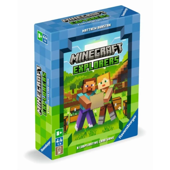 Společné dobrodružství v Minecraftu: Karetní hra Explorers