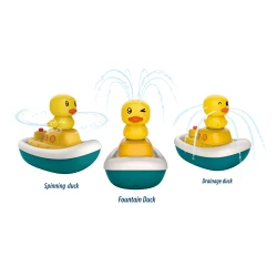 Plovoucí loďky s kačenkami 2 ks