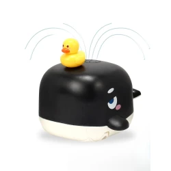 Stříkací hračka do vody Velryba černá