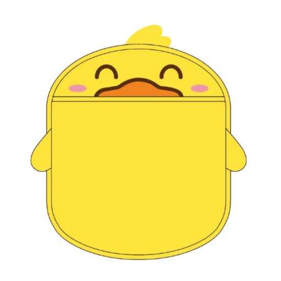 Závěsný organizér Kachna – roztomilý pomocník pro udržení pořádku