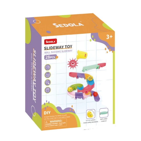 DIY vodní skluzavka 28 ks – stavění a zábava