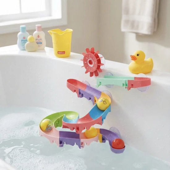 DIY vodní skluzavka 28 ks – stavění a zábava