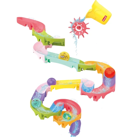 DIY vodní skluzavka 42 ks – stavění a zábava