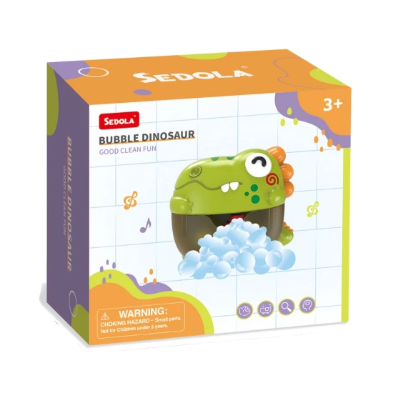 Pěnový dinosaurus do vany – ideální dárek pro malé milovníky koupání