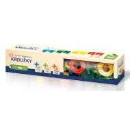 První stavebnice Kroužky pro nejmenší 32 dílků