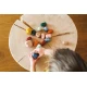 Dřevěné Montessori balanční kostky – Každý kousek je originál!