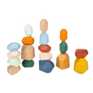 Dřevěné Montessori balanční kostky Dřevěné Montessori balanční kostky