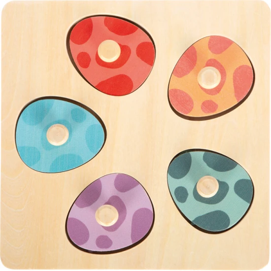 Dětské vkládací puzzle s dinosaury – skvělá hra na paměť